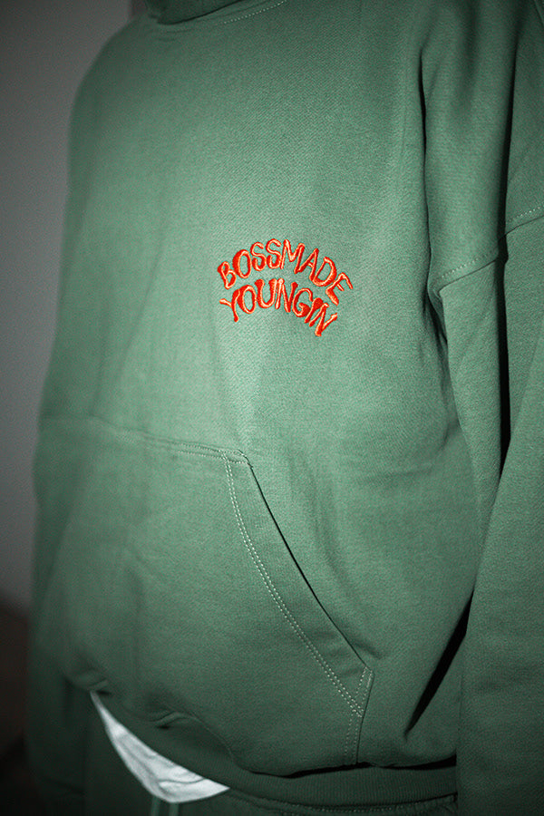 Arabian Eyes hoodie green