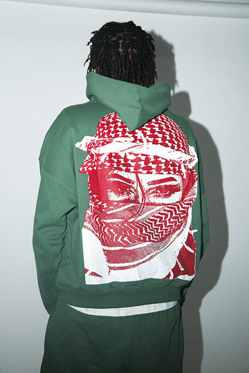 Arabian Eyes hoodie green