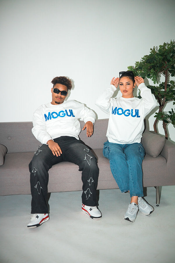 The Mogul Sweatshirt white