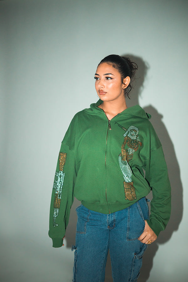 Tima second vision Jacket green